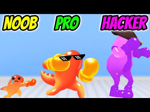 Dino Runner 3D - NOOB vs PRO vs HACKER