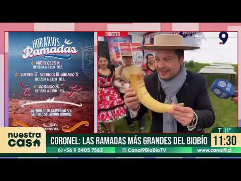 Fiestas patrias en Coronel: 140 locales y expositores