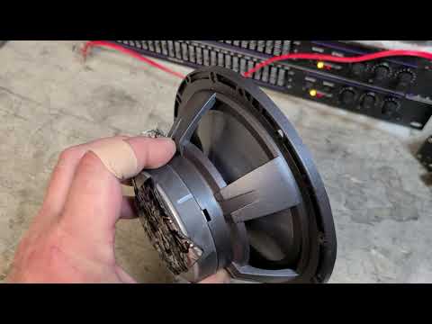 6.5" coaxial speaker issues (Alpine, Polk, Skar comparison) -- fixing crazy "hot" chirpy tweeters