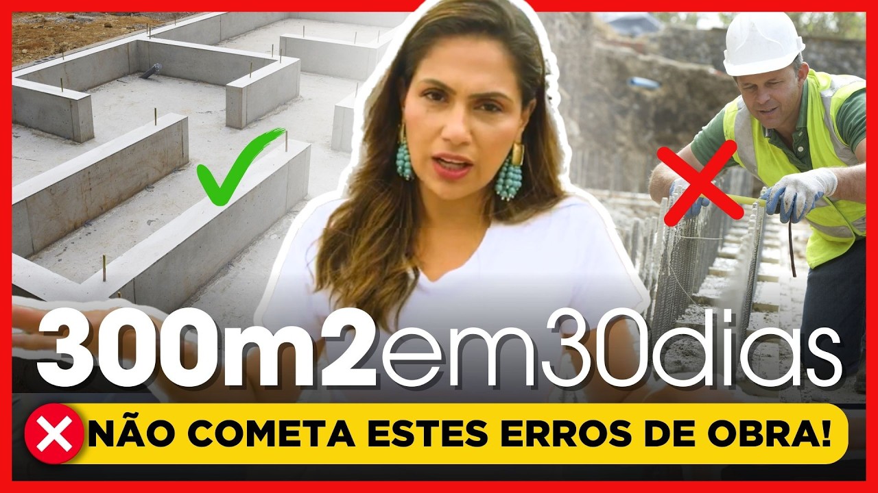 EP 6 • Evolução SURPREENDENTE da obra • 300m² em 30 dias