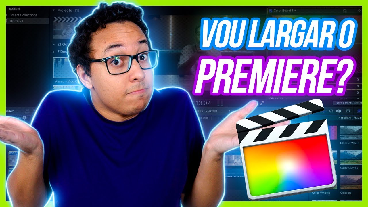 TESTEI O FINAL CUT PELA PRIMEIRA VEZ!