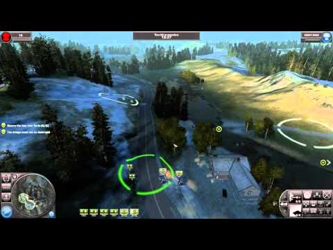 World In Conflict: Soviet Assault walkthrough - Mission 6 - Into the mountains - 1/3 [HD]