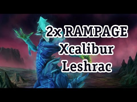 2X RAMPAGE XCALIBUR LESHRAC