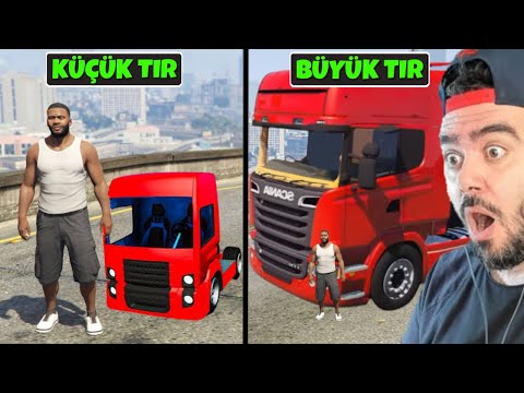 DÜNYANIN EN KÜÇÜK TIRINI BULDUM IÇINE ZOR GIRDIM - GTA 5 MODS