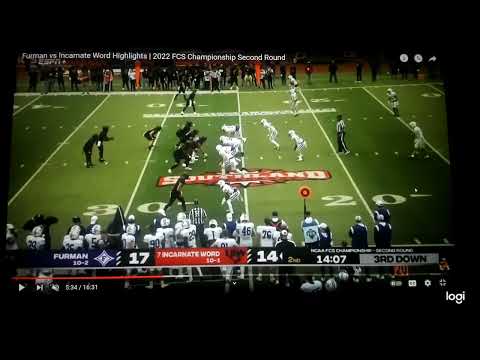 Incarnate Word Football - Freeze Play