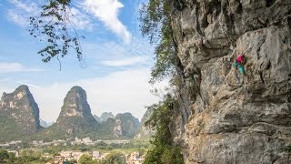 Video : China : Rock climbing in YangShuo 阳朔