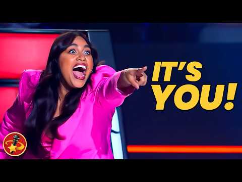 Coach Jess is SHOCKED When She Realizes Who’s Singing in This Blind Audition!