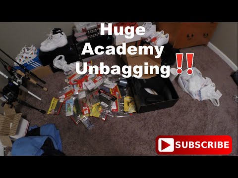 Huge Academy Unbagging !
