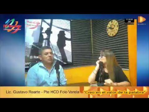 ERDS – Lic. Gustavo Rearte, Presidente del HCD Varelense ¨Creo en el valor de la palabra¨