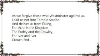 Ian Dury - Bus Driver's Prayer Lyrics