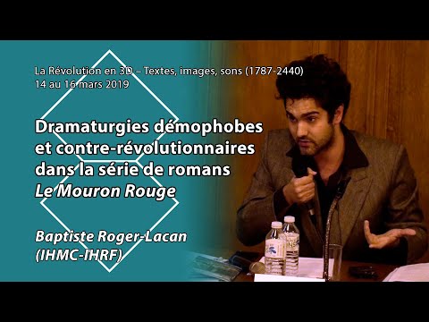 Dramaturgies démophobes et contre-révolutionnaires dans la série de romans « Le Mouron Rouge »