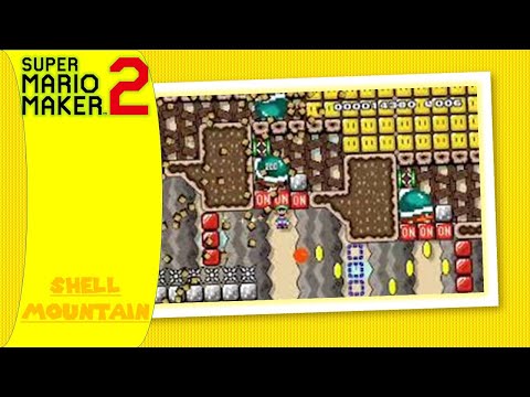 Super Mario Maker 2 - Shell Kaizo Mountain Speedrun