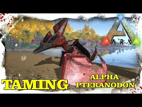 ALPHA PTERANODON TAMING - ARK SURVIVAL EVOLVED [GERMAN/DEUTSCH]