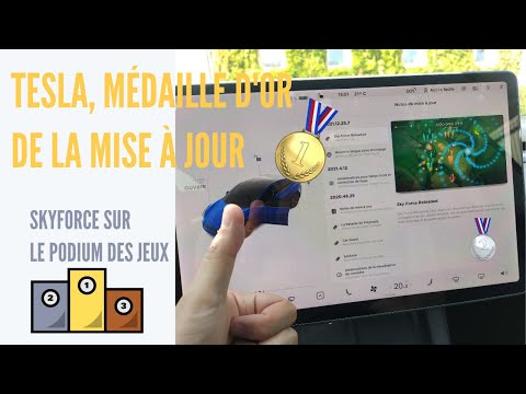 Tesla médaille d'or de la mise à jour, Skyforce sur le podium des jeux (version 2 avec meilleur son)