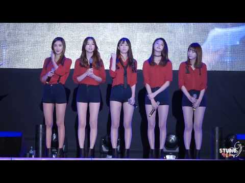 141119 EXID 경기지방경찰청 전의경 위문공연 직캠(Fancam) 멘트+애교