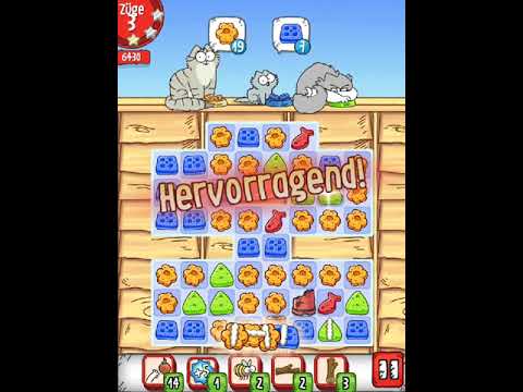 Simons Cat Crunch Time Level 245 - No Boosters (by match3news.com)