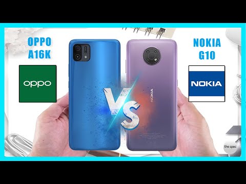 Oppo A16K VS Nokia G10 | Full Specifications Comparison