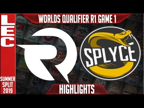 OG vs SPY Highlights Game 1 | LEC Summeer 2019 Worlds Qualifier R1 | Origen vs Splyce