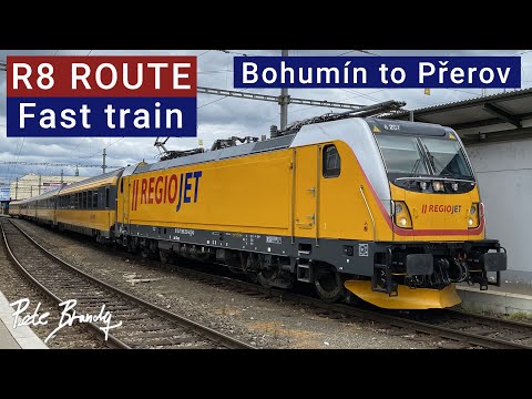 TRIP REPORT | RegioJet R8 Route | Bohumín to Přerov | Business class