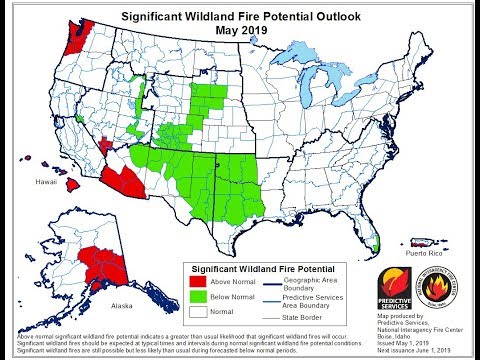 May 2019 National Significant Wildland Fire Potential Outlook