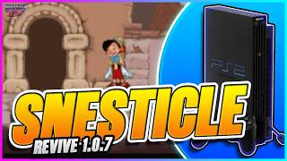 SNESTicle Revival 1.0.7 - Nova versão do melhor emulador de SNES para PS2! Correção para 1 jogo!