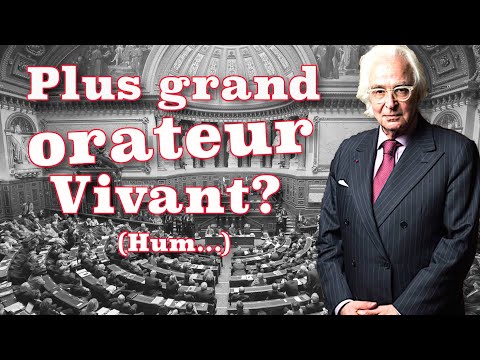 Marc Bonnant: le plus grand orateur vivant?