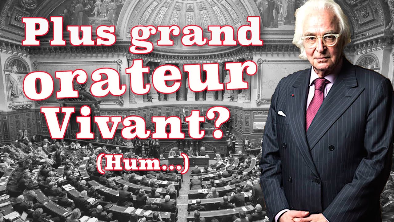 Marc Bonnant: le plus grand orateur vivant?