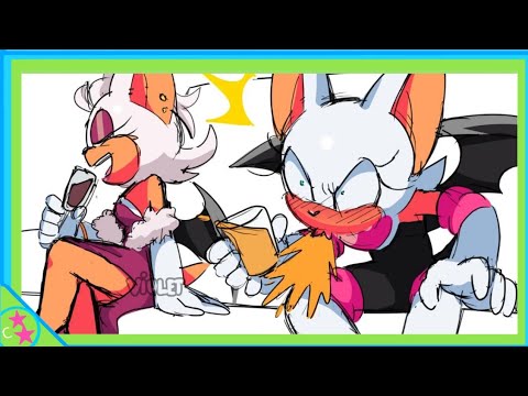 Rouge's Mom Meets Knuckles ( Sonic The Hedgehog Comic Dub )