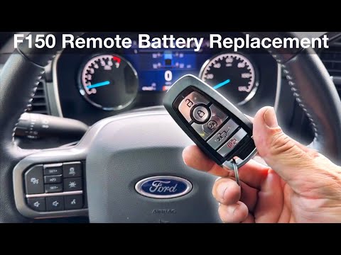 2017 - 2023 Ford F150 Remote battery replacement / How to replay key fob batteries