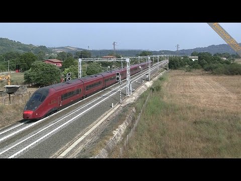 Italo AGV 575 in corsa in Direttissima - Italo AGV 575 running on High Speed Line