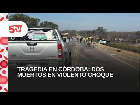 TRAGEDIA EN CÓRDOBA: DOS MUERTOS EN VIOLENTO CHOQUE-MARCELO GONZALEZ, PERIODISTA