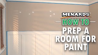 How To Prepare a Room for Painting Like a Pro | Menards