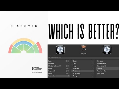 Logic Pro Percussion Vs Spitfire BBCSO Discover