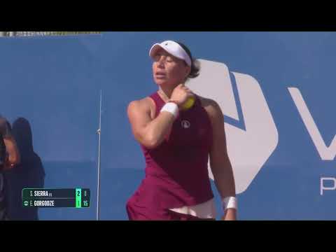 Solana Sierra [1] (ARG) vs Ekaterine Gorgodze (GEO) // 3-6 6-0 6-1 // W125 Mallorca // Quarter-final