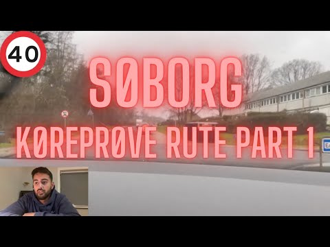 Køreprøve rute Søborg indkørsel forbudt 2023  (Følg os på Tiktok og Instagram)