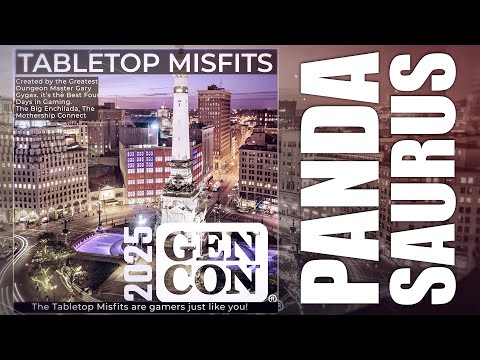 Pandasaurus Games has a whole lot of new hotness, and we found it at #gencon 