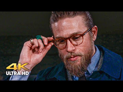 Raymond talks to teenagers in a drug den.The Gentlemen