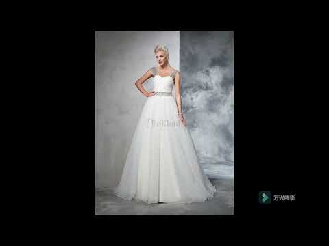 Schleppe Sittsames Brautkleid aus Spitze