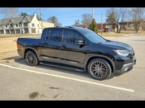 20 inch XO Luxury Phoenix wheels, Brushed Gunmetal, 2018 Honda Ridgeline