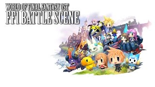 World of Final Fantasy OST FF1 Battle Scene ( Warrior of Light Summon )
