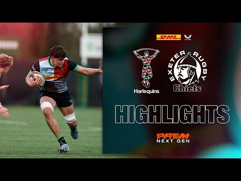 Highlights: Harlequins U18 v Exeter Chiefs U18 | Young Quins don't disappoint at Gordon's School