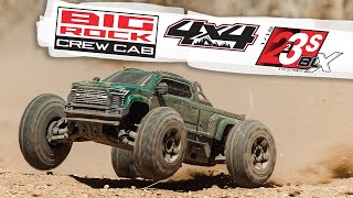 Arrma Big Rock 223S BLX 1:10 4WD RTR DSC modrá