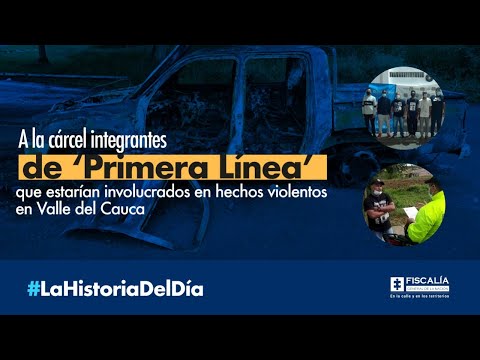 Fiscal Francisco Barbosa: A la cárcel integrantes de la ‘Primera Línea’