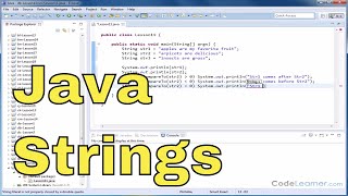 Java Tutorial 11 - Comparing Two Strings