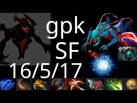 gpk Shadow Fiend vs Huskar, Ember Spirit, Sand King - dota2