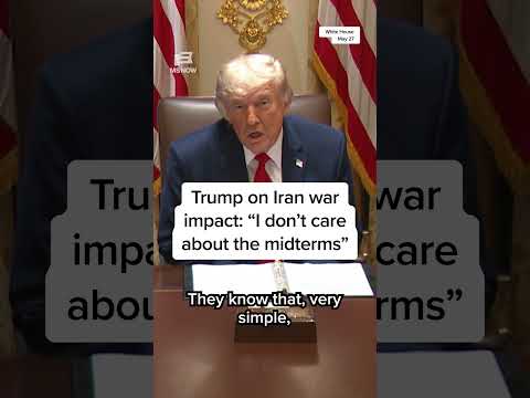 Trump on Iran war impact: "I don't care about the midterms"