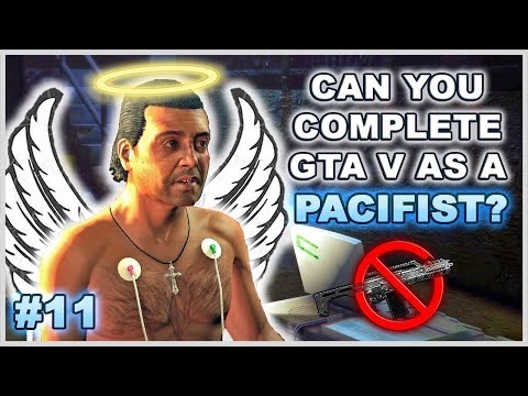 Can You Complete GTA 5 Without Wasting Anyone? - Part 11 (Pacifist Challenge)