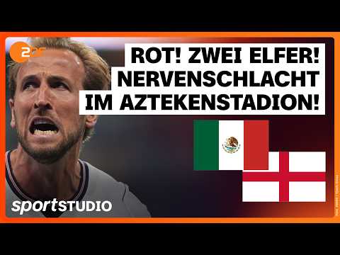 Video Thumbnail: Mexiko – England Highlights | Achtelfinale, FIFA WM 2026 | sportstudio