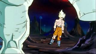 goku punches freiza in the stomach video thumbnail