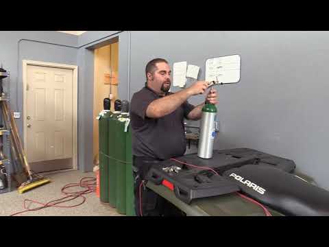 Filling A Portable Oxygen Tank Using The Cascade System